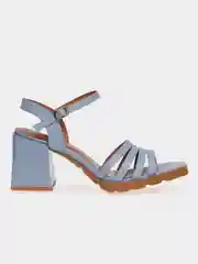 Голубой босоножки женские на каблуке, размер 36-40, El Tempo