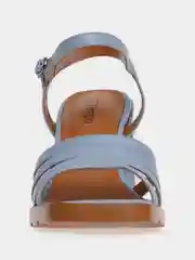 Голубой босоножки женские на каблуке, размер 36-40, El Tempo