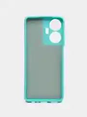 Бирюзовый чехол силиконовый для Realme C55 / Реалми С55 Silicone Cover