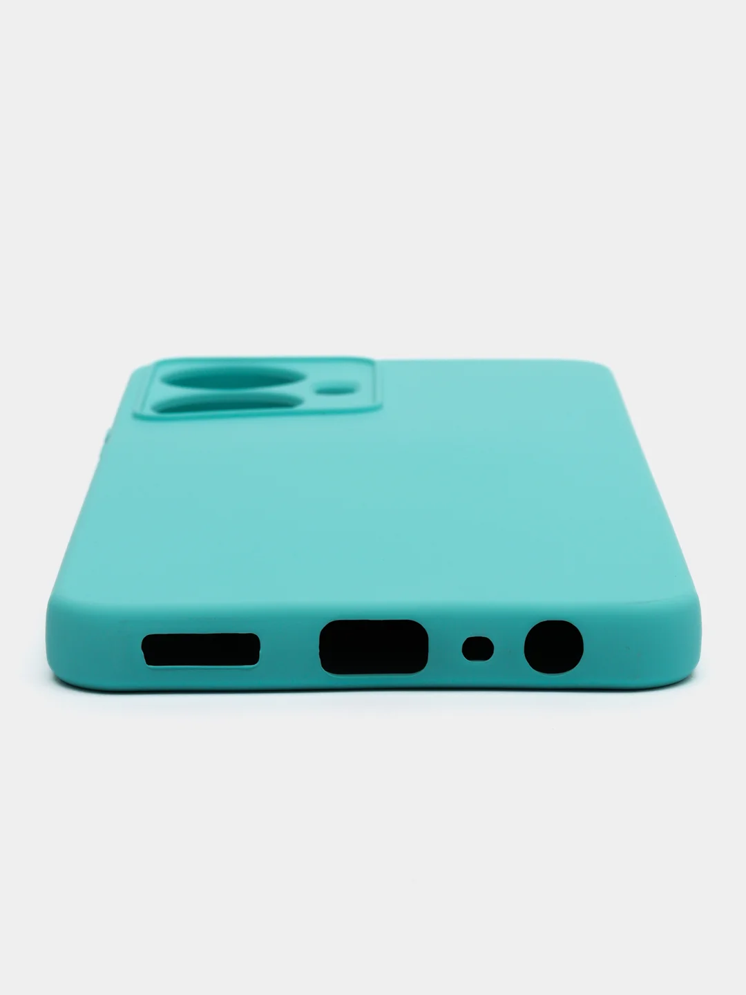 Бирюзовый чехол силиконовый для Realme C55 / Реалми С55 Silicone Cover