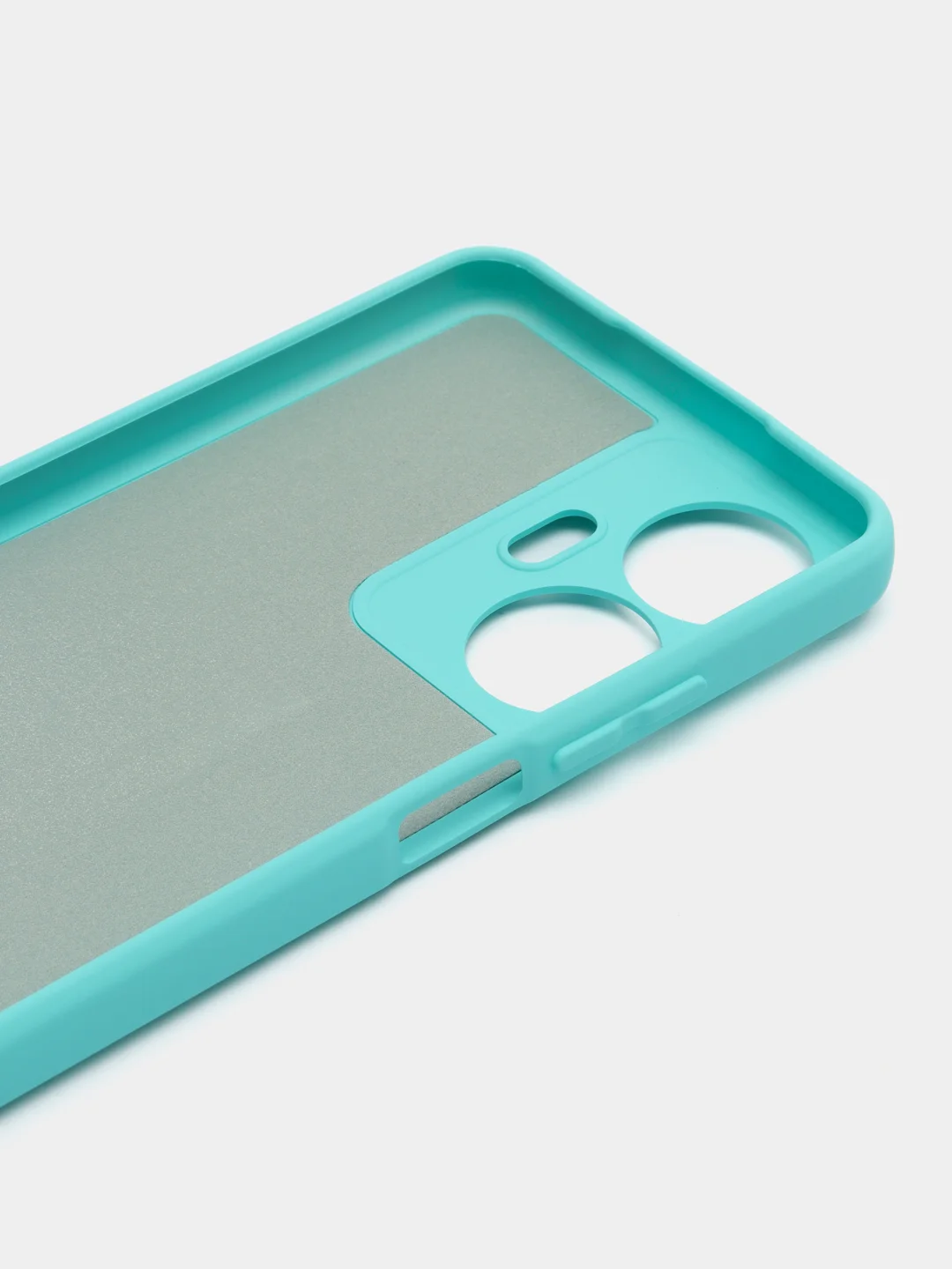 Бирюзовый чехол силиконовый для Realme C55 / Реалми С55 Silicone Cover
