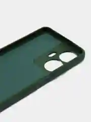 Тёмно-зелёный чехол силиконовый для Realme C55 / Реалми С55 Silicone Cover