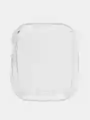 Прозрачный силиконовый чехол для часов Apple Watch 45mm Series 7, 8, 9 прозрачный защитный КАРТОФАН
