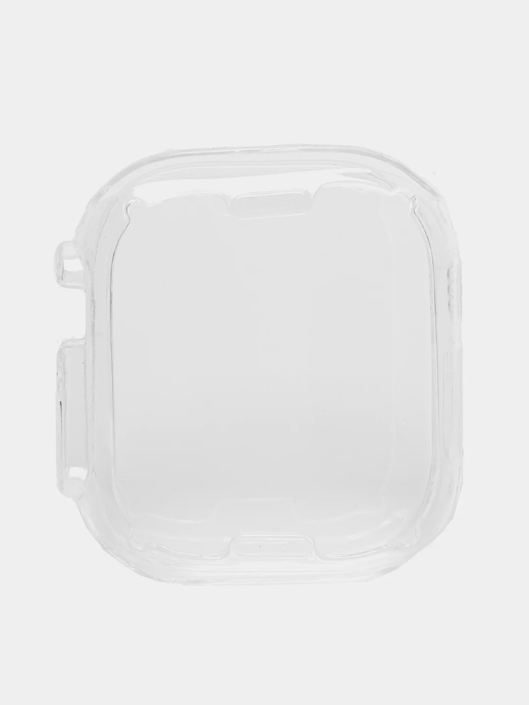 Прозрачный силиконовый чехол для смарт часов Apple Watch Ultra 49mm, прозрачный защитный КАРТОФАН