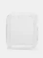 Прозрачный силиконовый чехол для часов Apple Watch 44mm, Series SE,4,5,6 прозрачный защитный КАРТОФАН