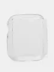 Прозрачный силиконовый чехол для часов Apple Watch 40mm, Series SE, 4, 5, 6, прозрачный КАРТОФАН