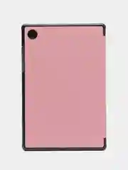 Розовый чехол-книжка КАРТОФАН для планшета Samsung Galaxy Tab A8 2021 г из экокожи, диагональ 10.5