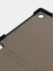 Розовый чехол-книжка КАРТОФАН для планшета Samsung Galaxy Tab A8 2021 г из экокожи, диагональ 10.5