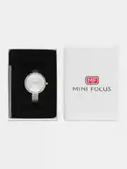 Серебряный женские наручные часы Mini Focus MF0331L, в подарочной упаковке