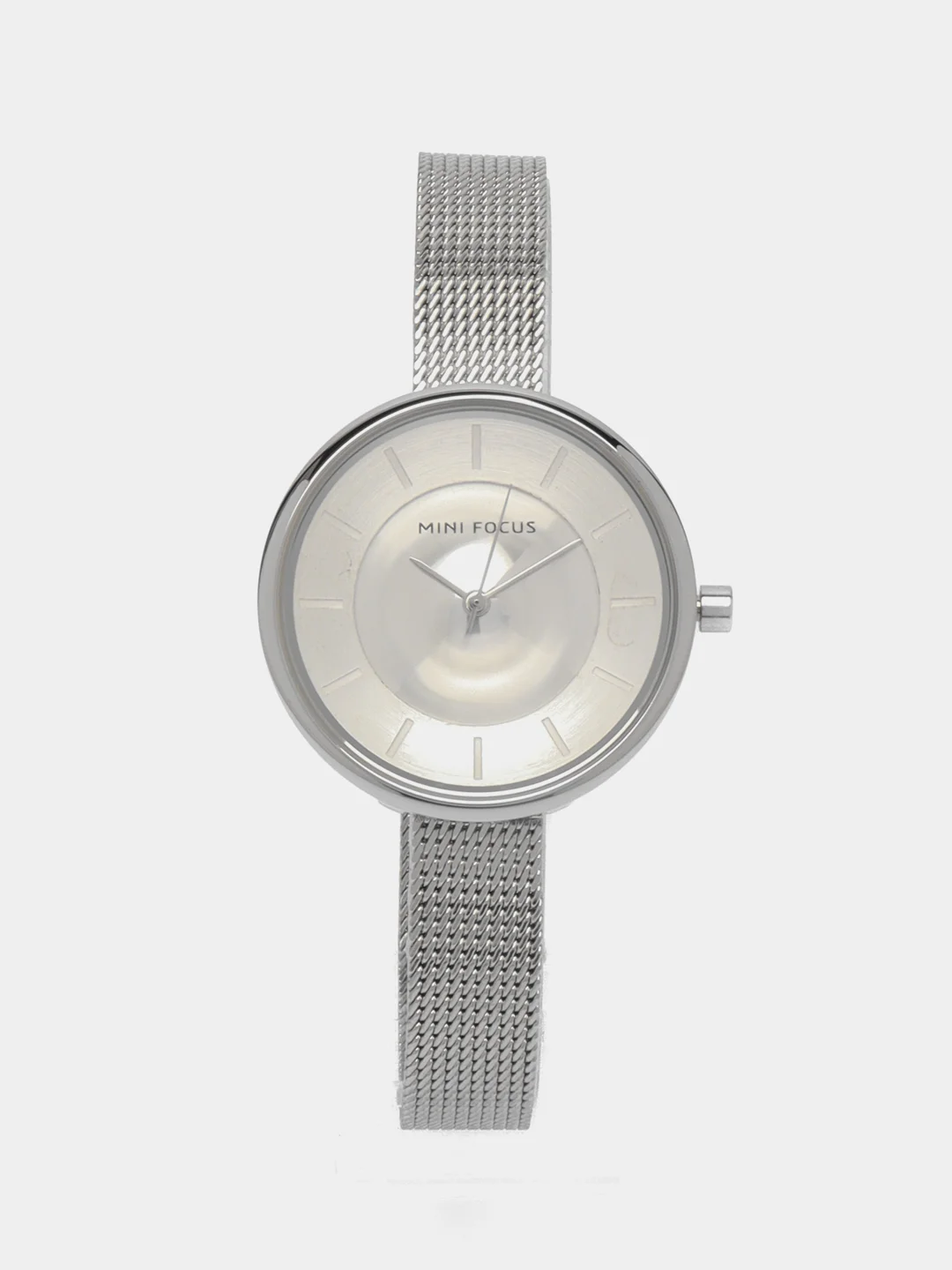 Серебряный женские наручные часы Mini Focus MF0331L, в подарочной упаковке