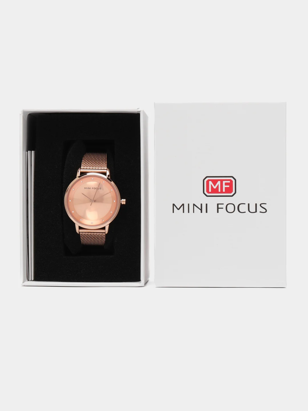 Розовый женские наручные часы Mini Focus MF0332L, в подарочной упаковке