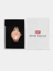 Розовый женские наручные часы Mini Focus MF0332L, в подарочной упаковке