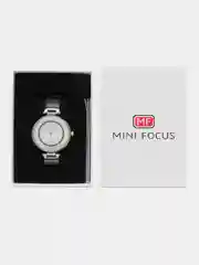 Серебряный женские наручные часы Mini Focus MF0254L, в подарочной упаковке