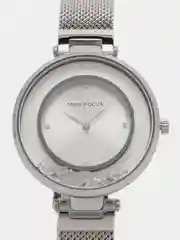 Серебряный женские наручные часы Mini Focus MF0254L, в подарочной упаковке