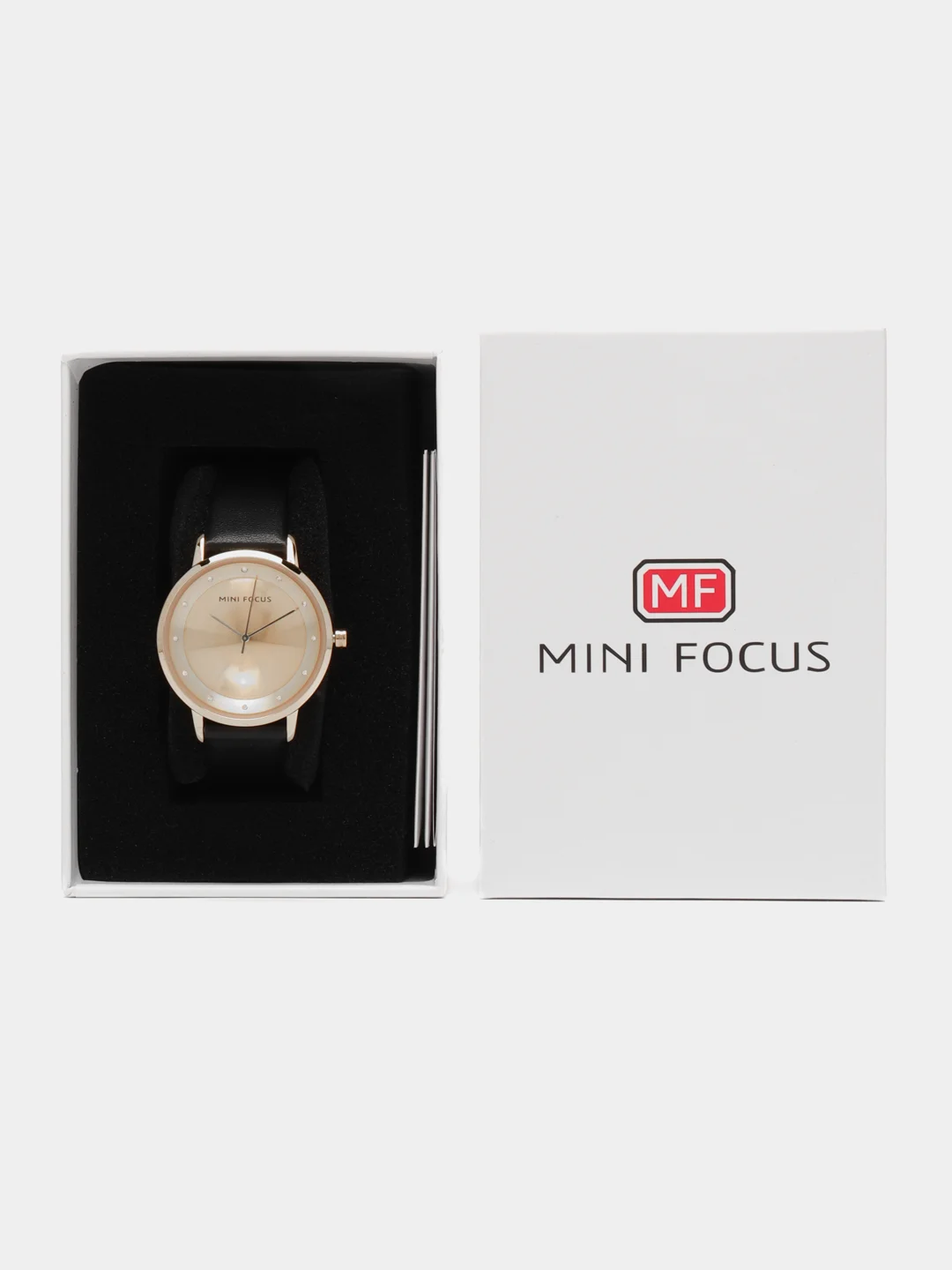 Желтый женские наручные часы Mini Focus MF0332L, в подарочной упаковке