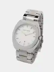 Серебряный мужские наручные часы Mini Focus MF0319G с календарём, в подарочной упаковке