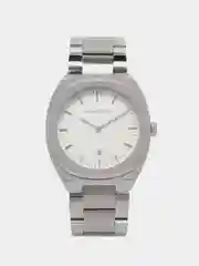 Серебряный мужские наручные часы Mini Focus MF0319G с календарём, в подарочной упаковке