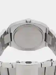 Серебряный мужские наручные часы Mini Focus MF0319G с календарём, в подарочной упаковке