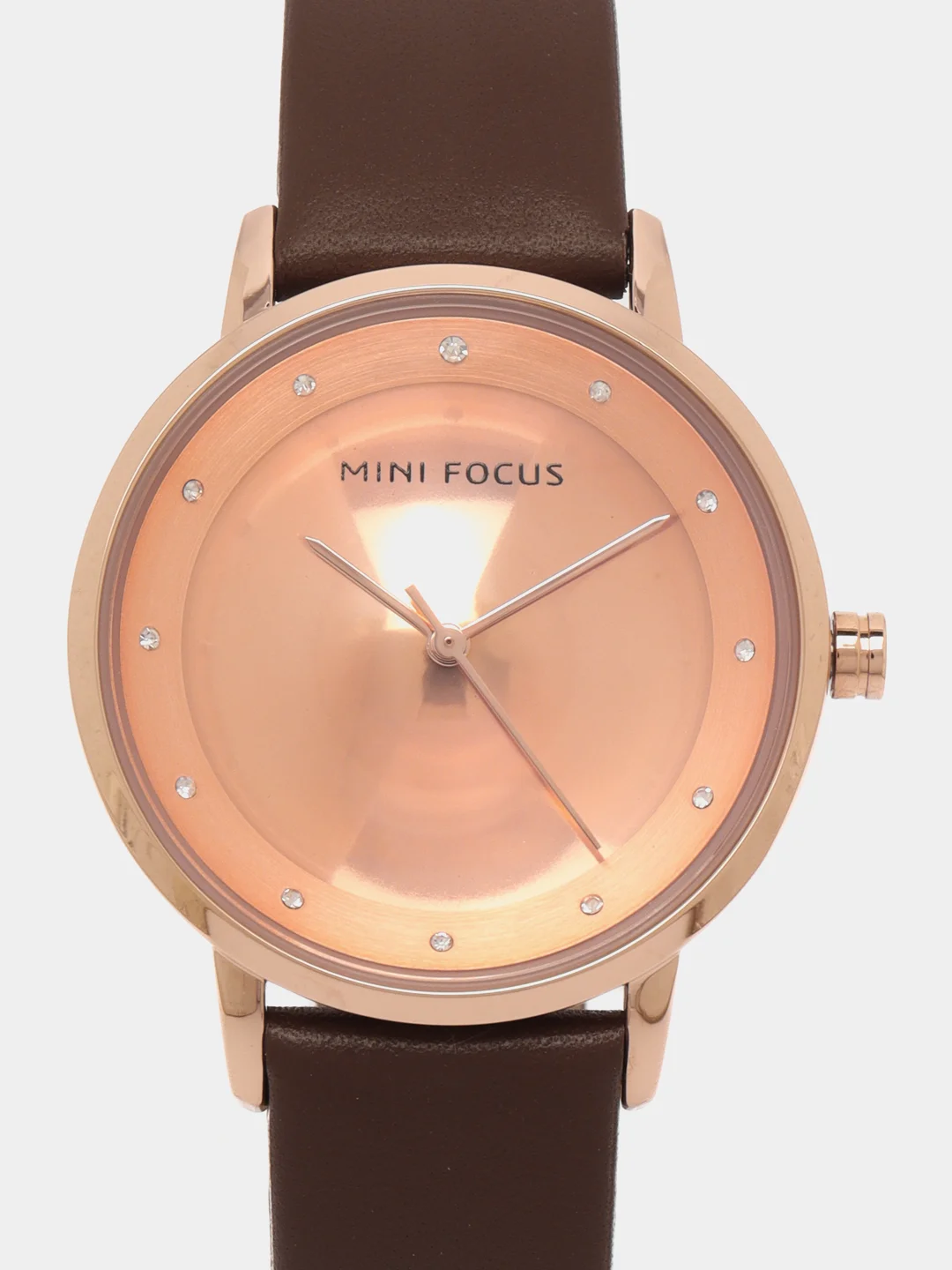 Бронзовый женские наручные часы Mini Focus MF0332L, в подарочной упаковке