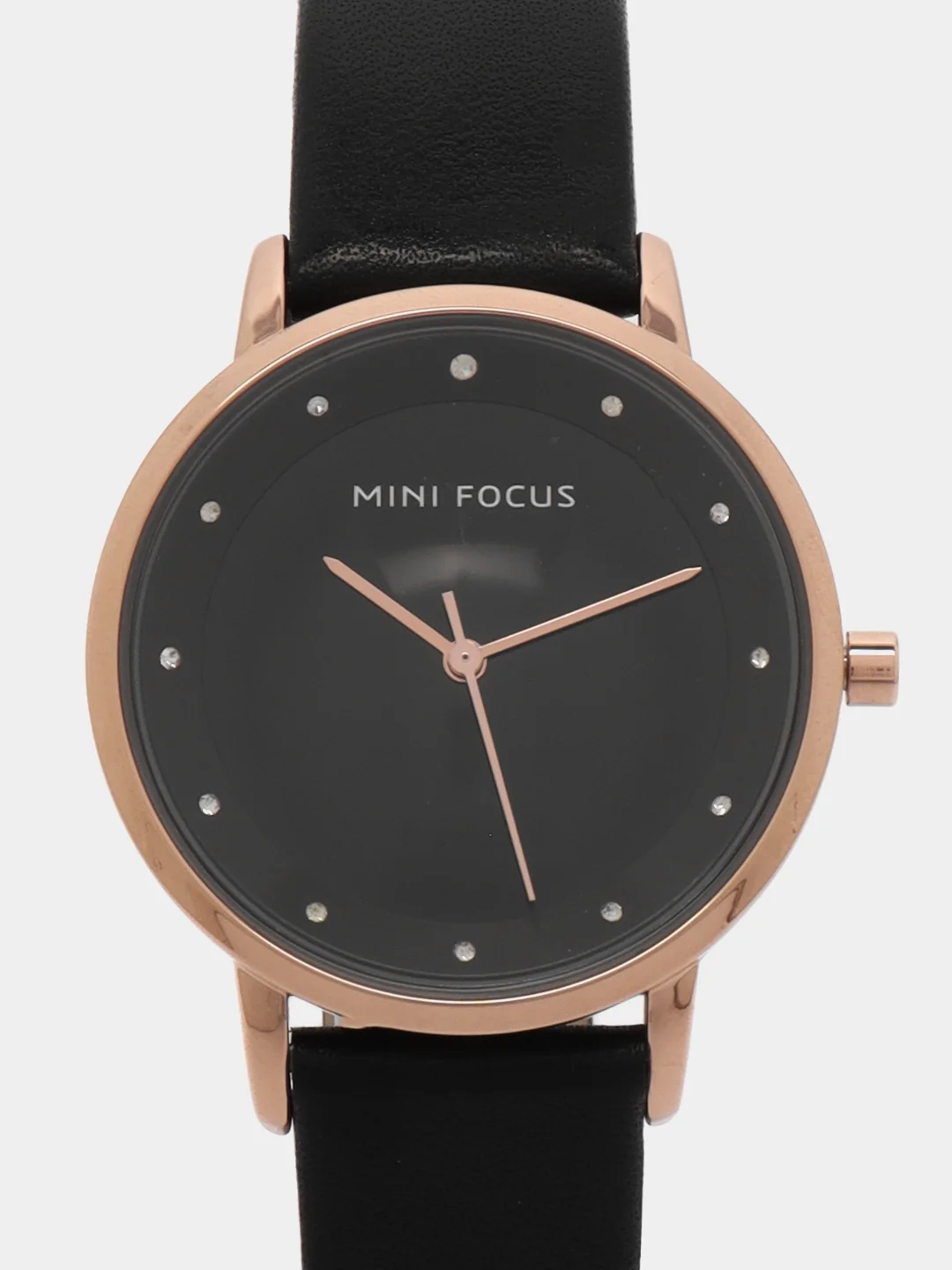 Угольный женские наручные часы Mini Focus MF0332L, в подарочной упаковке
