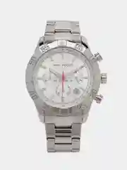 Серебряный мужские наручные часы Mini Focus MF0416G с хронографом