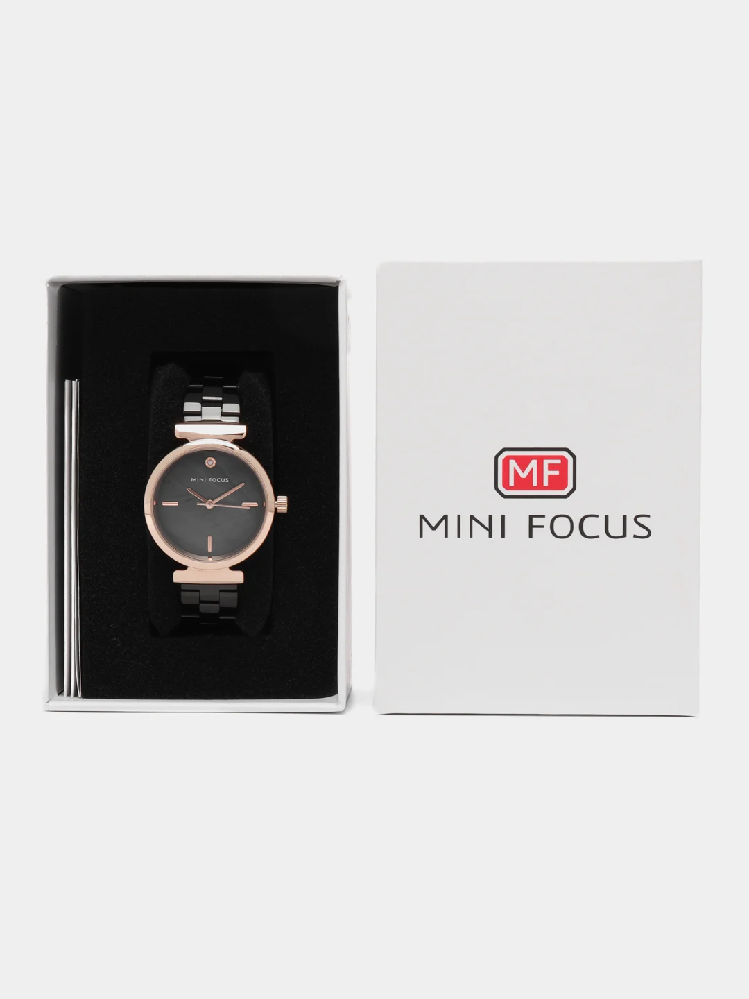 Серебряный женские наручные часы Mini Focus MF0309L, в подарочной упаковке