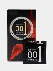 Бордовый презервативы премиум качества ультратонкие OLO NEO 001, 10 штук