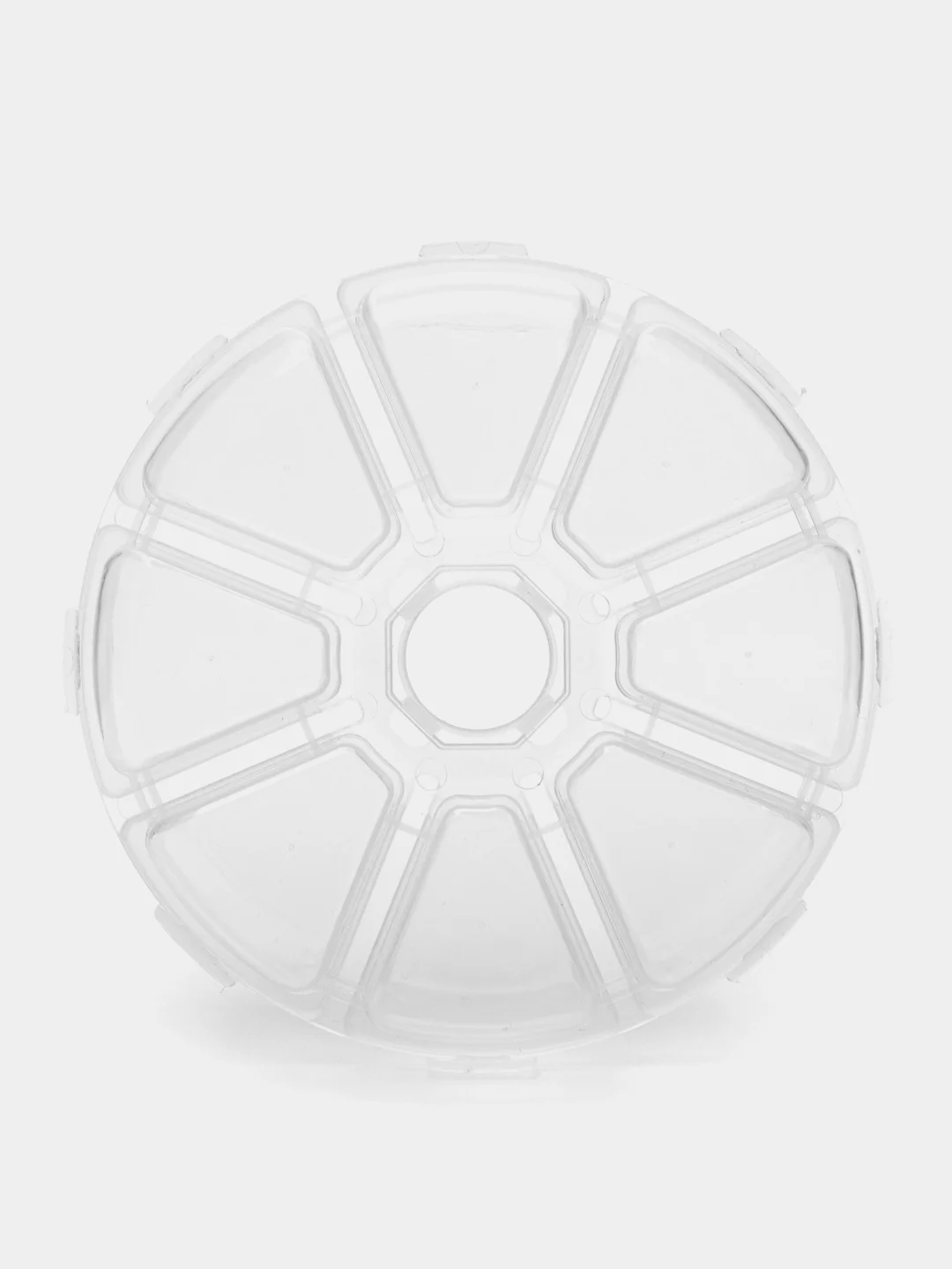Прозрачный контейнер - органайзер для мелочей, коробка для хранения бисера и фурнитуры