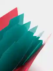 Красный папка А4 на 5 отделений для хранения документов