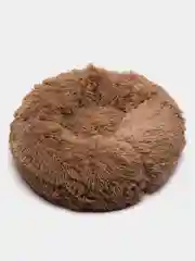 Хаки лежанка мягкая, круглая, для собак и кошек, плюшевая