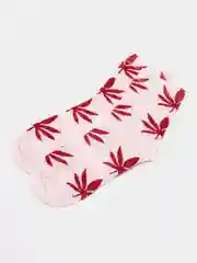 Кремовый носки женские "Конопля", 37-41