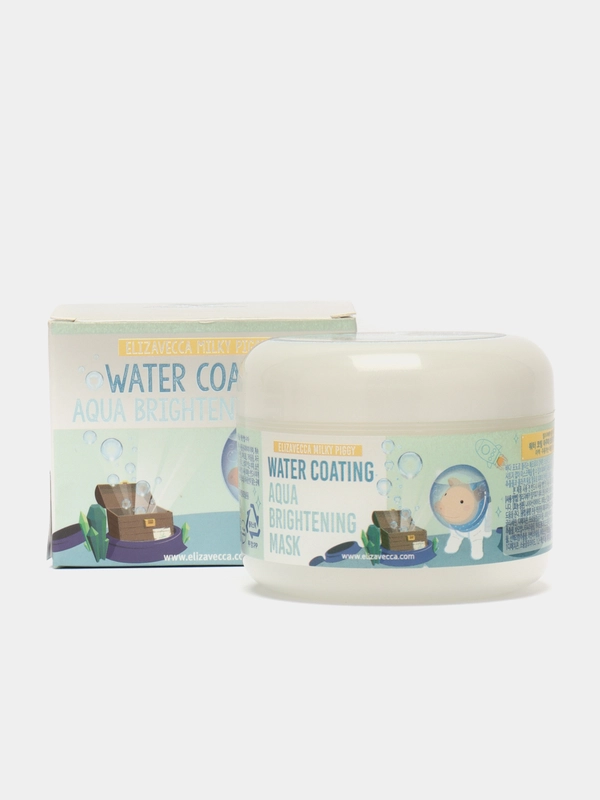 ELIZAVECCA Маска для лица увлажняющая Milky Piggy Water Coating Aqua Brightening Mask