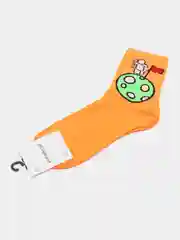 Лимонный носки мужские, длинные