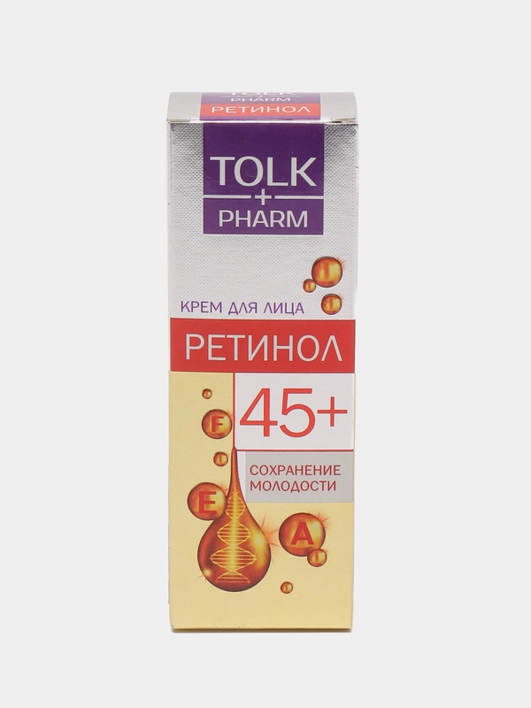Крем для лица Tolk pharm Ретинол, сохранение молодости, 40 мл