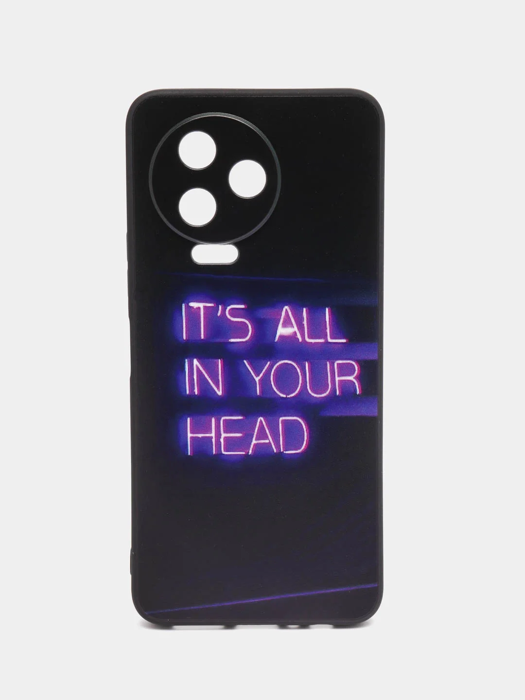 Серый силиконовый чехол для Infinix NOTE 12 PRO 4G / NOTE 12 2023, с принтом, с рисунком (Инфиникс Нот 12 Про 4 джи / 12 2023)