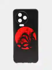 Синий меланж силиконовый чехол для Infinix NOTE 12 PRO 4G / NOTE 12 2023, с принтом, с рисунком (Инфиникс Нот 12 Про 4 джи / 12 2023)