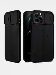 Черный чехол iPhone 11, 12, 13, 14 Pro / Pro Max
