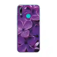 Вишнёвый чехол на Honor 10 Lite/Huawei P Smart 2019 / Хонор 10 Лайт прозрачный, с рисунком