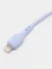 Аметистовый кабель силиконовый Lightning