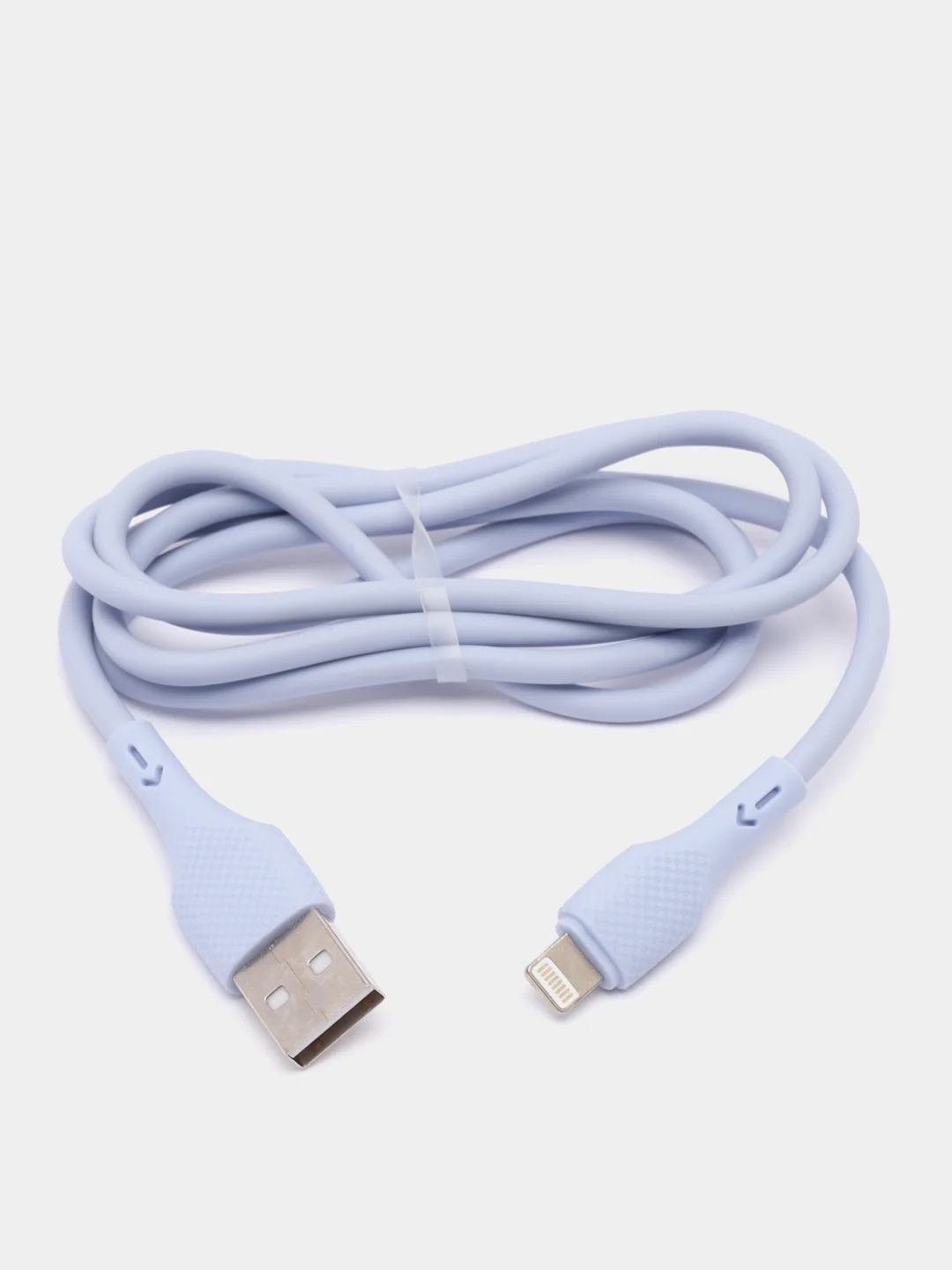 Аметистовый кабель силиконовый Lightning