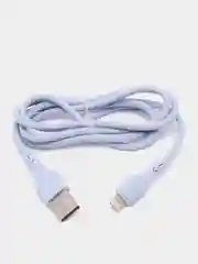 Аметистовый кабель силиконовый Lightning