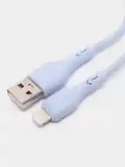 Аметистовый кабель силиконовый Lightning