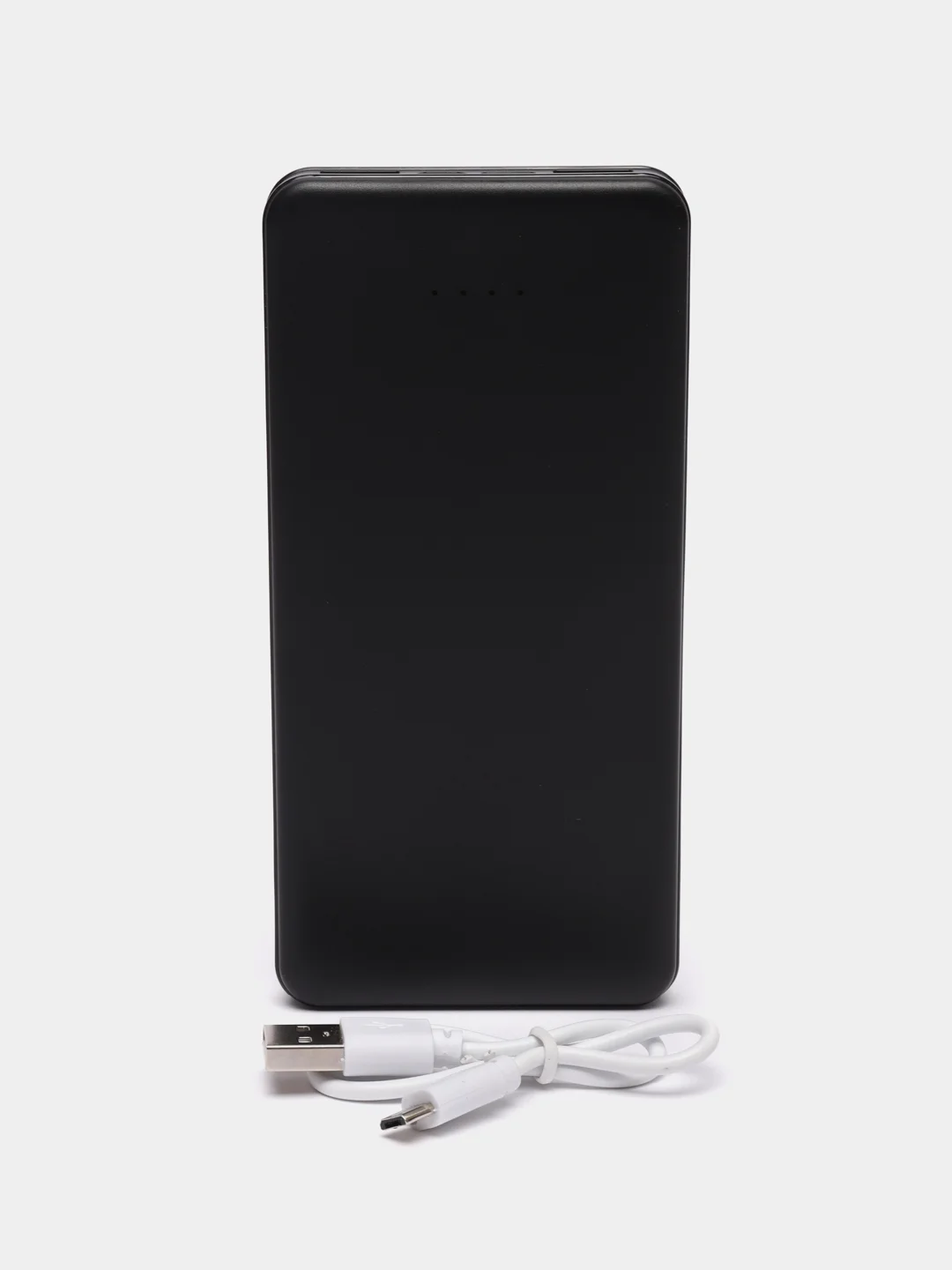 Черный power bank, внешний аккумулятор, с быстрой зарядкой TOPK, 10000 mAh