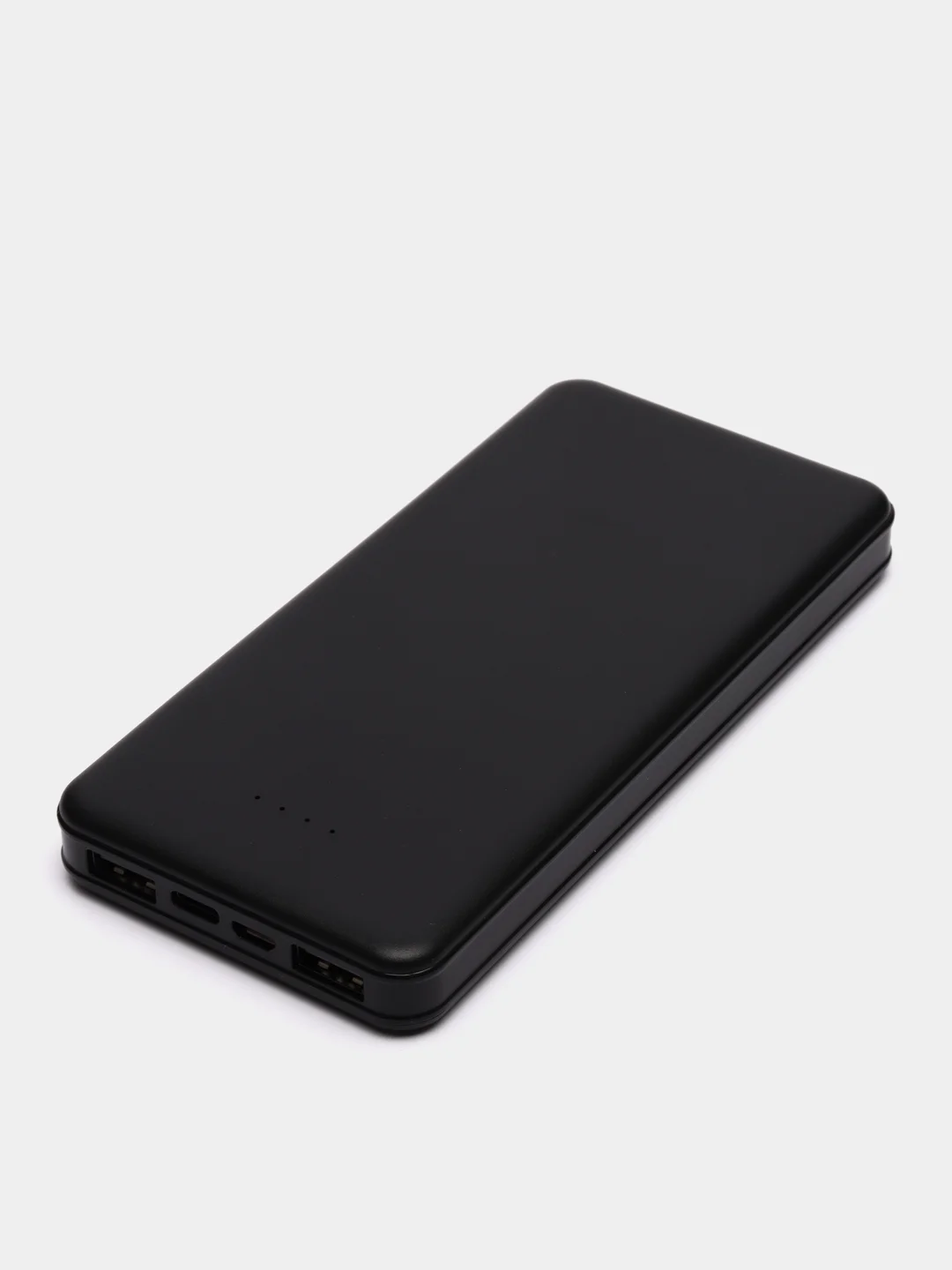 Черный power bank, внешний аккумулятор, с быстрой зарядкой TOPK, 10000 mAh