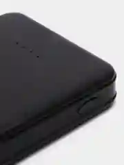 Черный power bank, внешний аккумулятор, с быстрой зарядкой TOPK, 10000 mAh