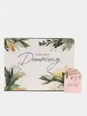 Белый подарочный набор для медитации "Антистресс" box