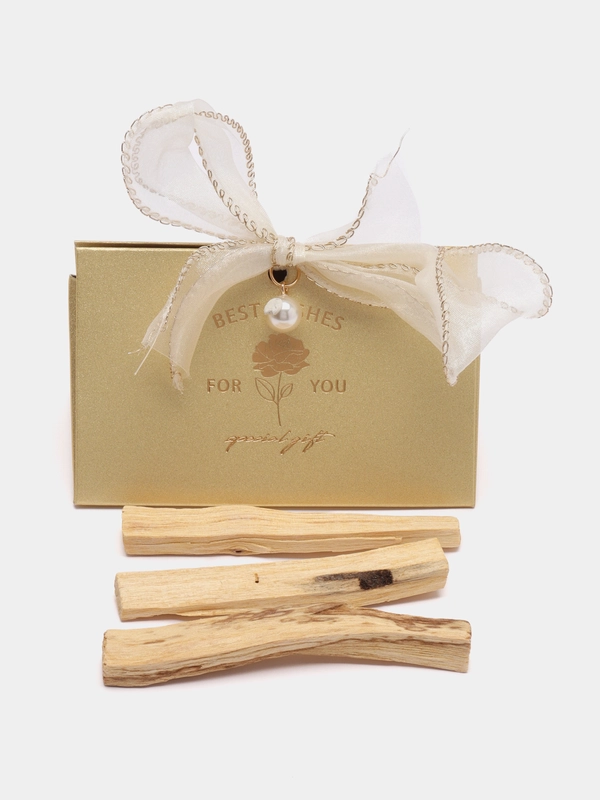 Благовония для медитации Пало Санто / Palo Santo в подарочной упаковке
