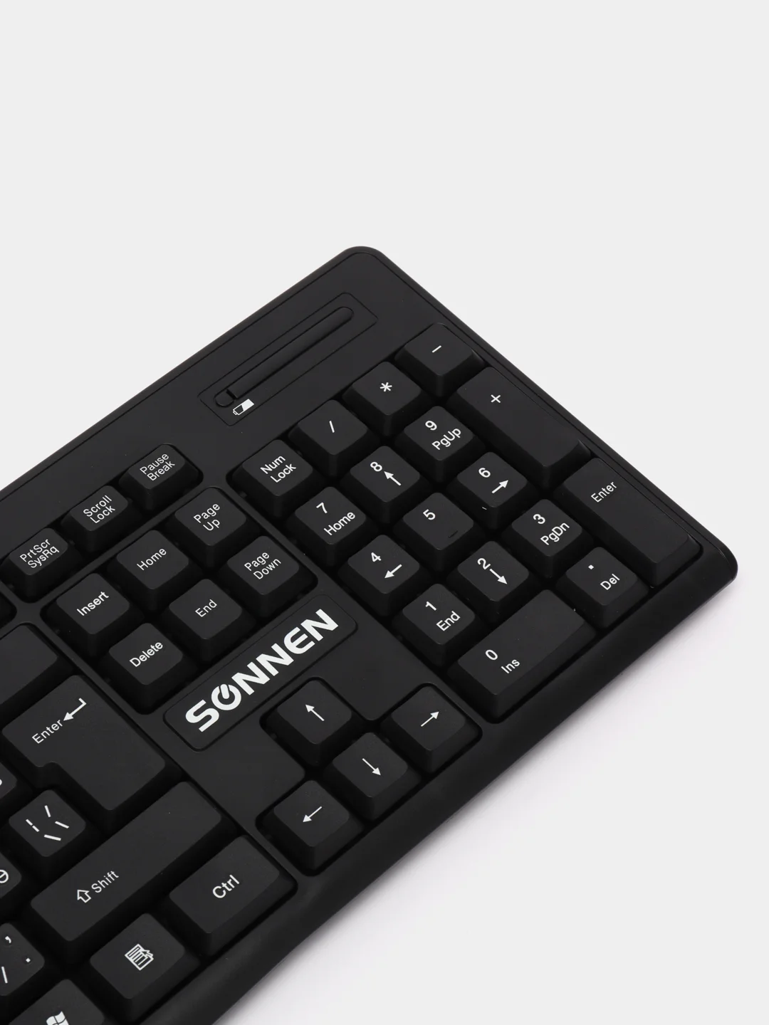Набор беспроводной Sonnen K-648: клавиатура 117 клавиш, мышь 4 кнопки 1600 dpi, 513208