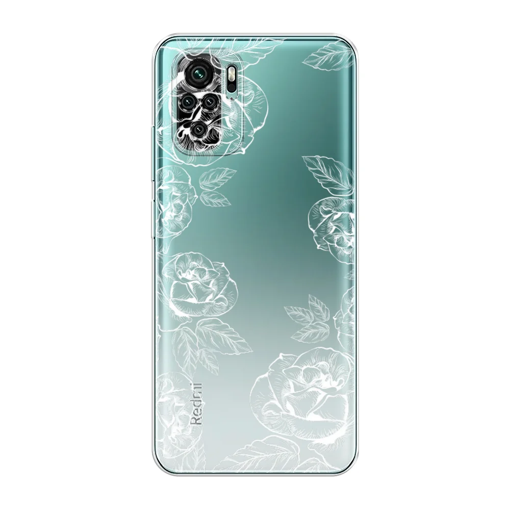 Бежевый меланж чехол на Xiaomi Redmi Note 10/Note 10S/Poco M5s / Сяоми Редми Нот 10/10С с рисунком