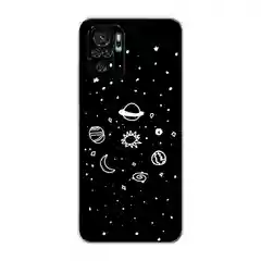 Зеленый чехол на Xiaomi Redmi Note 10/Note 10S/Poco M5s / Сяоми Редми Нот 10/10С с рисунком